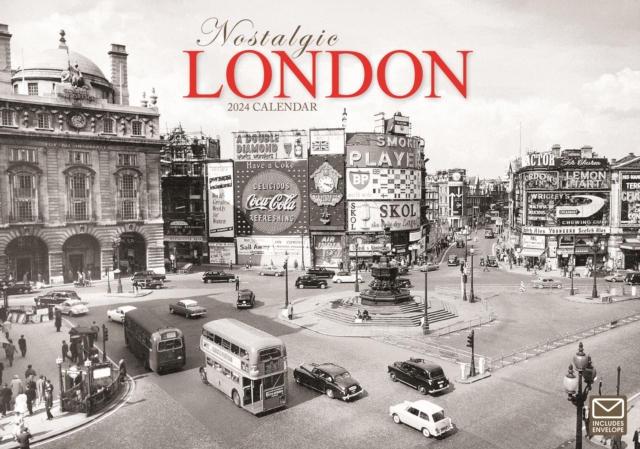 Nostalgic London A4 Calendar 2024