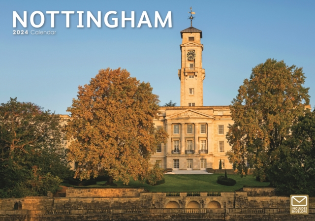 Nottingham A4 Calendar 2024