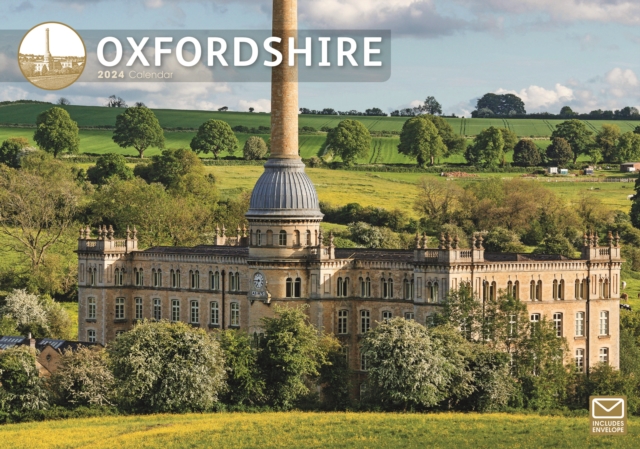 Oxfordshire A4 Calendar 2024