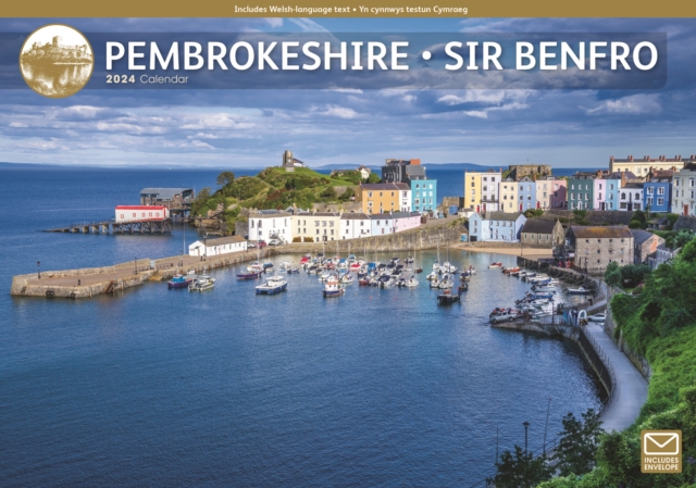 Pembrokeshire A4 Calendar 2024