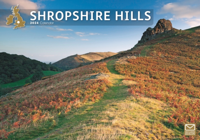 Shropshire Hills A4 Calendar 2024