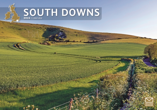 South Downs A4 Calendar 2024