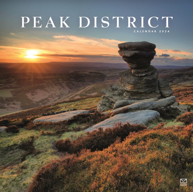 Peak District Square Wall Calendar 2024