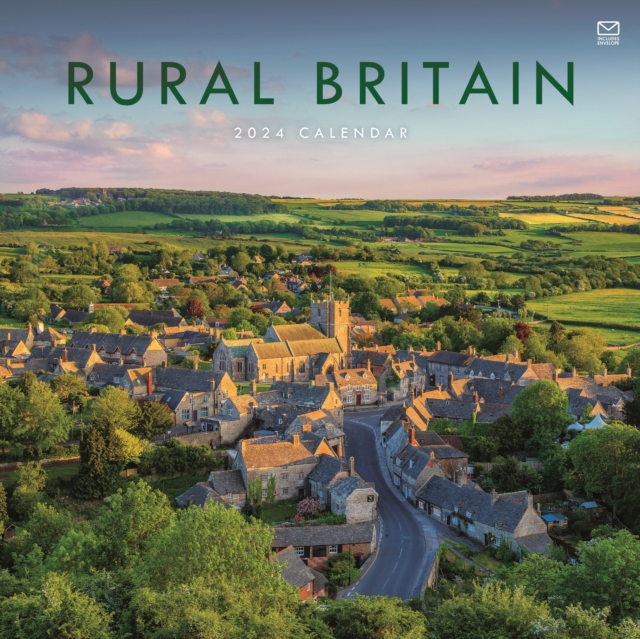 Rural Britain Square Wall Calendar 2024