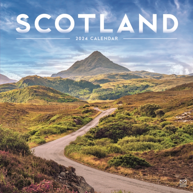 Scotland Square Wall Calendar 2024