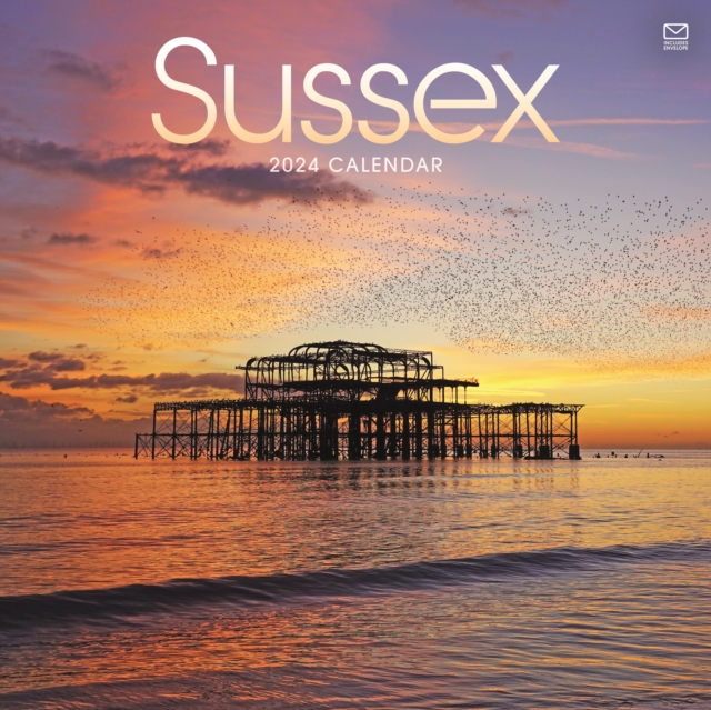 Sussex Square Wall Calendar 2024