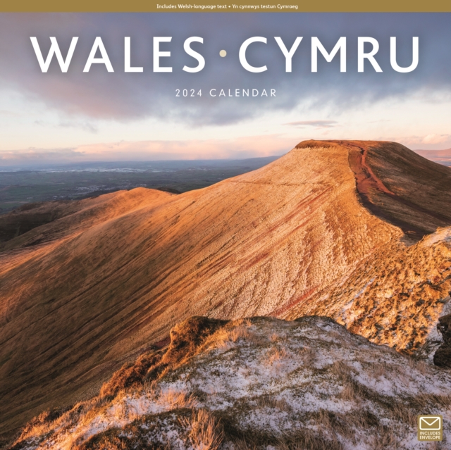 Wales Square Wall Calendar 2024