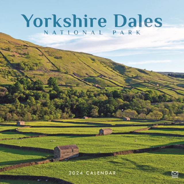 Yorkshire Dales National Park Square Wall Calendar 2024