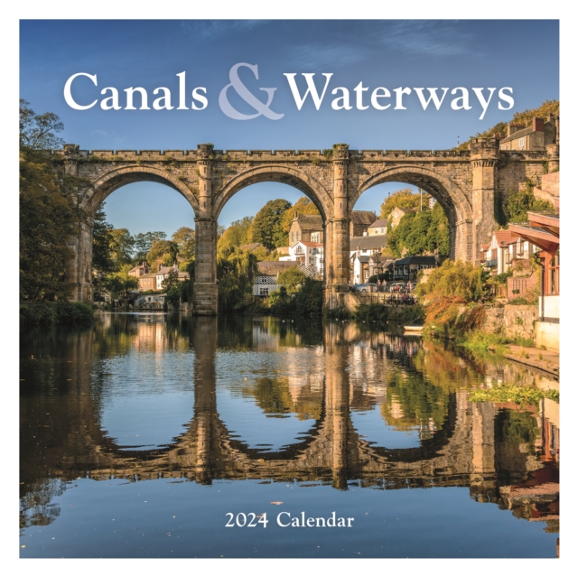 Canals & Waterways Square Wall Calendar 2024