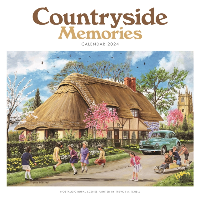 Countryside Memories, Trevor Mitchell Wiro Wall Calendar 2024