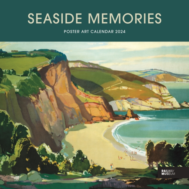 Seaside Memories National Railway Museum Wiro Wall Calendar 2024