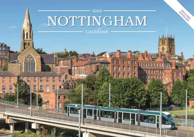 Nottingham A5 Calendar 2024