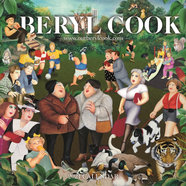 Beryl Cook Square Wall Calendar 2024