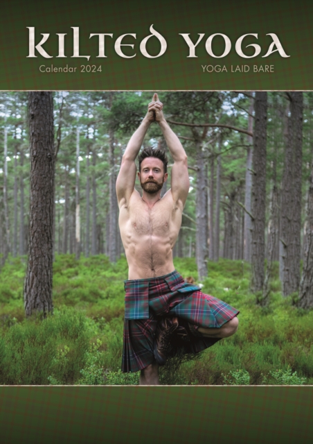 Kilted Yoga A3 Calendar 2024