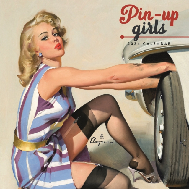 Pin Up Girls Mini Calendar 2024