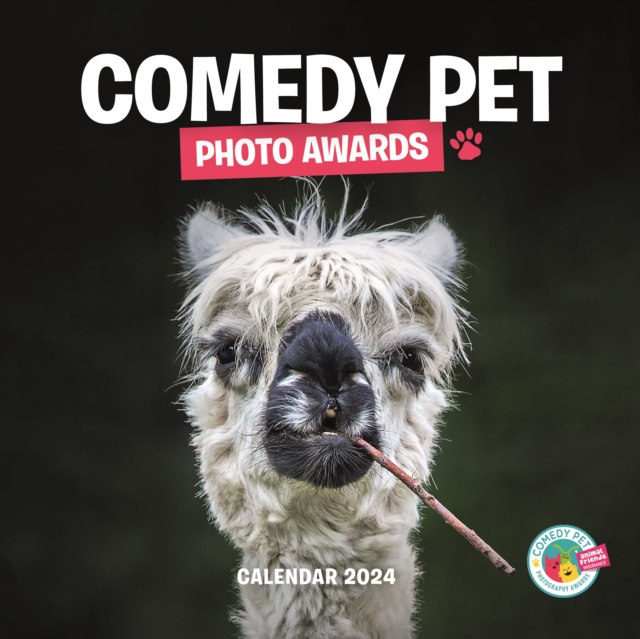 Comedy Pet Photography Awards Square Wall Calendar 2024