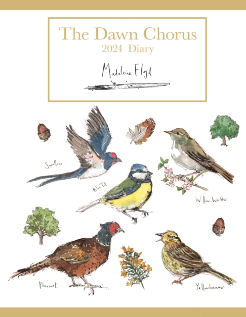 Madeleine Floyd, The Dawn Chorus Deluxe A5 Diary 2024