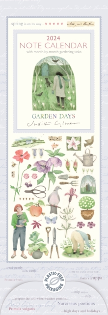 Garden Days Slim Calendar 2024