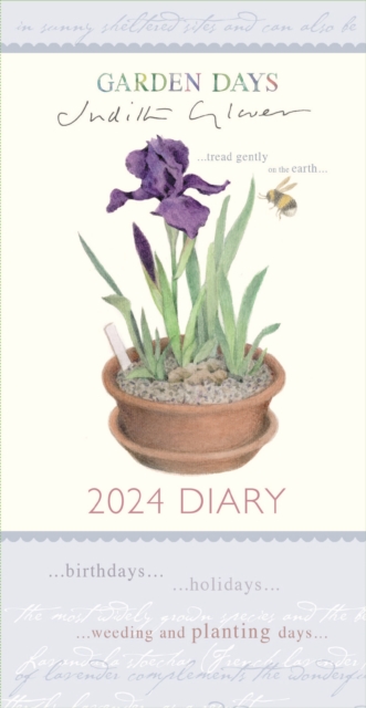 Garden Days Deluxe Slim Diary 2024