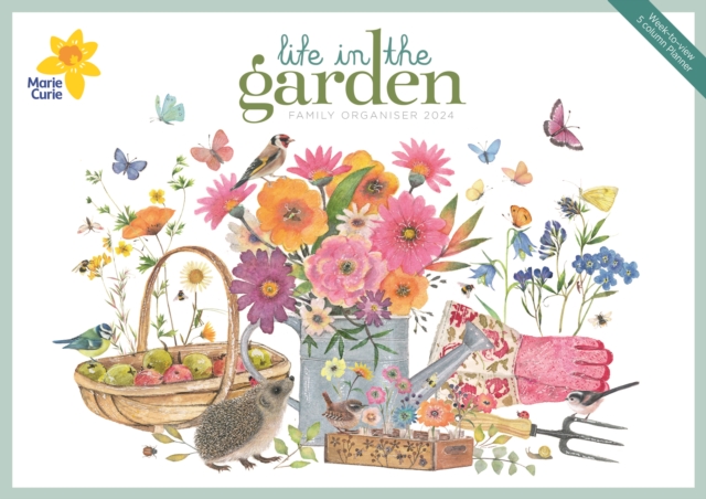 Marie Curie, Life in the Garden Planner A4 Calendar 2024