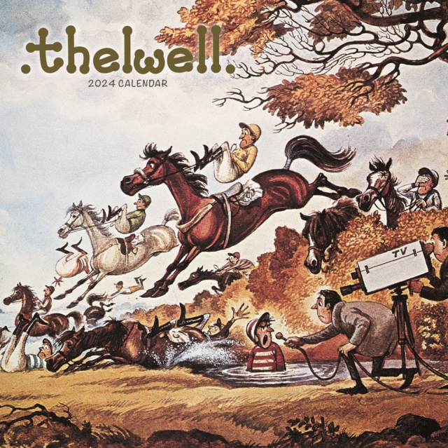 Thelwell Wiro Wall Calendar 2024