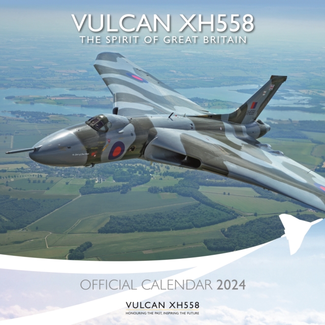 Vulcan XH558 Square Wall Calendar 2024