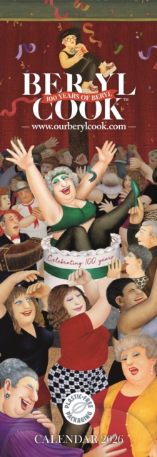 Beryl Cook Slim Calendar 2026