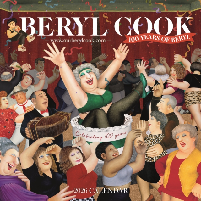 Beryl Cook Square Wall Calendar 2026