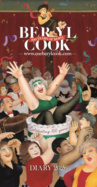 Beryl Cook Deluxe Slim Diary 2026