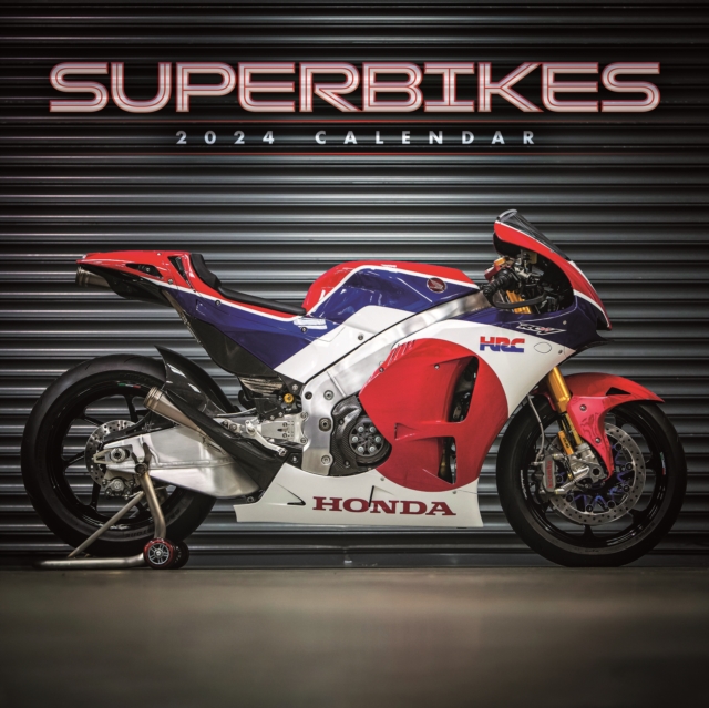 Superbikes Wiro Wall Calendar 2024