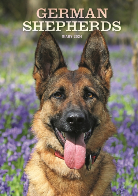 German Shepherds A5 Diary 2024