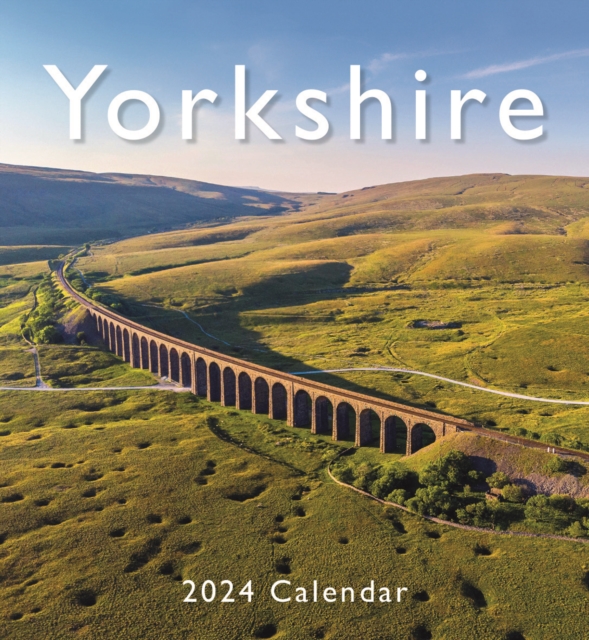 Yorkshire Mini Easel Desk Calendar 2024