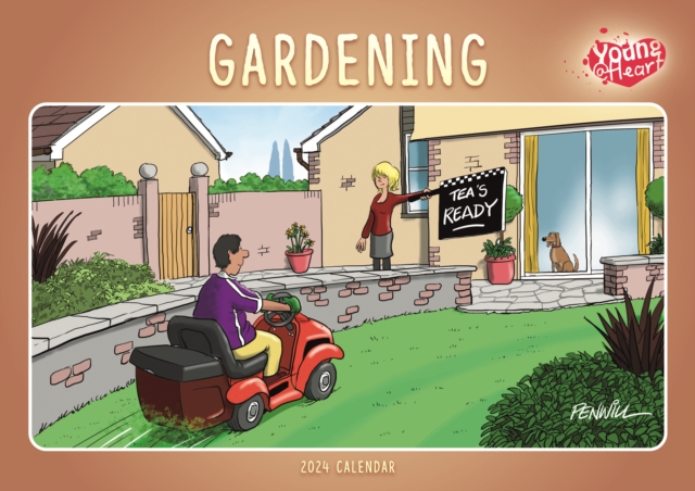 Gardening, Young At Heart A4 Calendar 2024