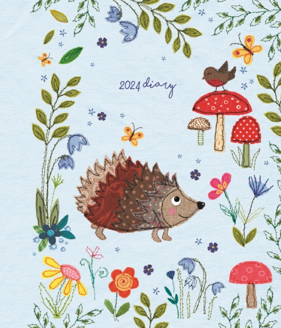 Hedgehog Square Pocket Diary 2024