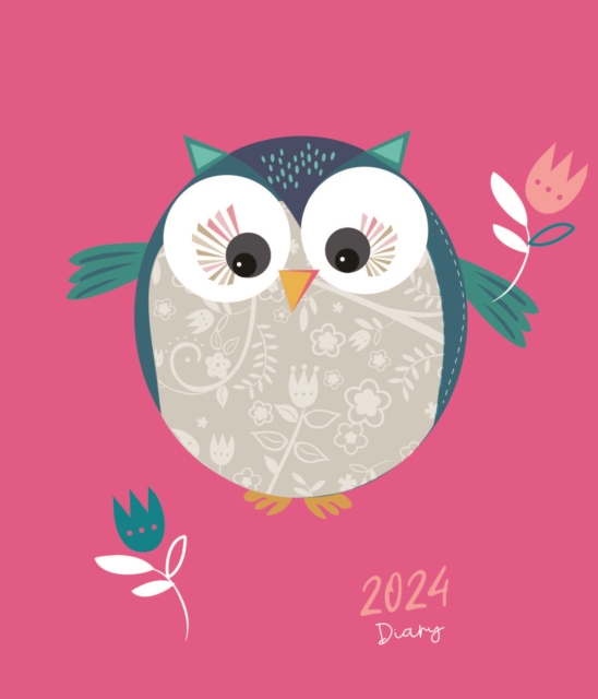 Owl Square Pocket Diary 2024