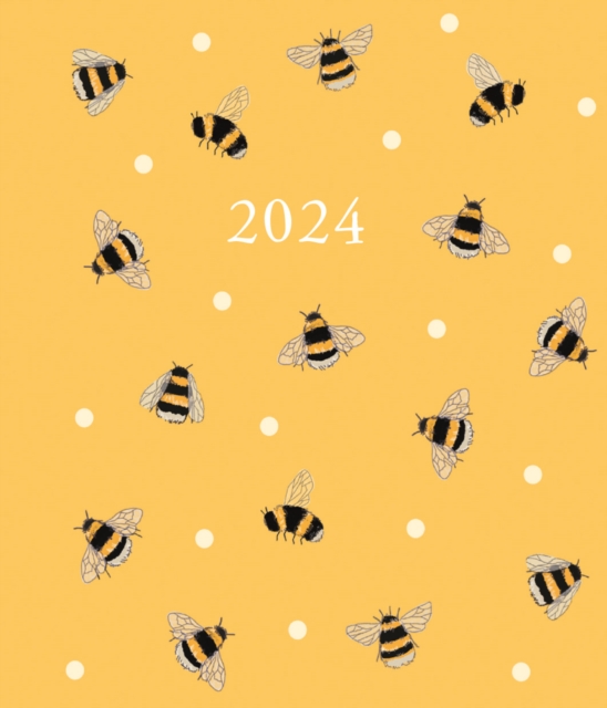 Bees Square Pocket Diary 2024