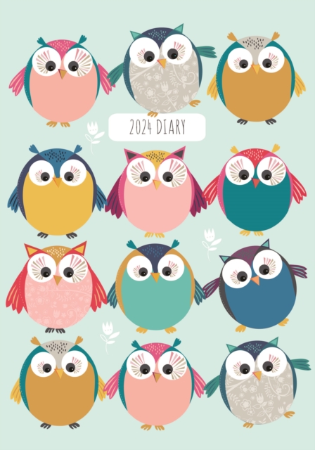 Owls A5 Diary 2024