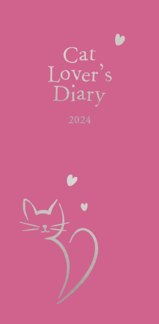 Cat Lover Slim Diary 2024