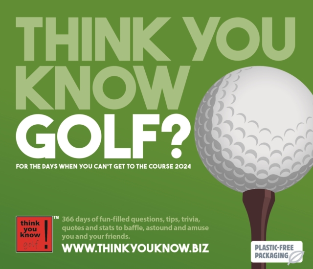 Think You Know Golf Box Calendar 2024