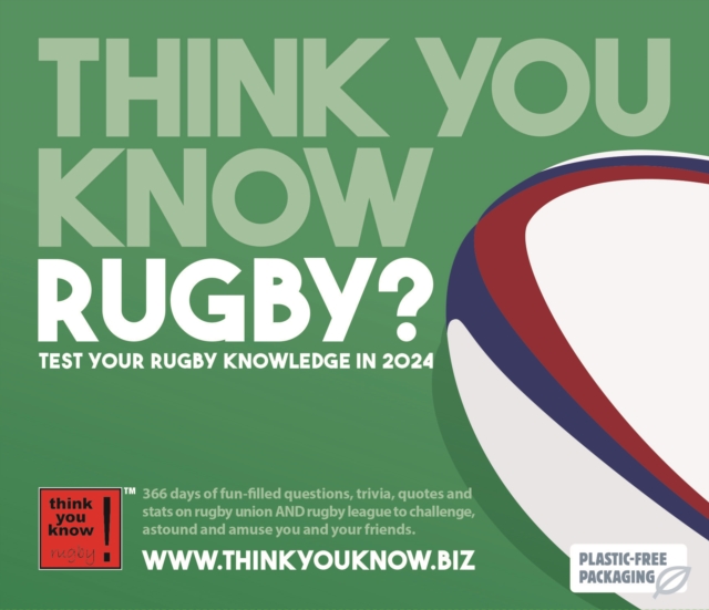 Think You Know Rugby Box Calendar 2024