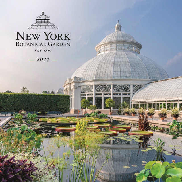 New York Botanical Gardens Photographic Square Wall Sunday Start  Calendar 2024