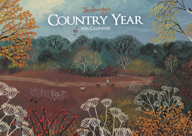 Jo Grundy Country Year A4 Calendar 2026