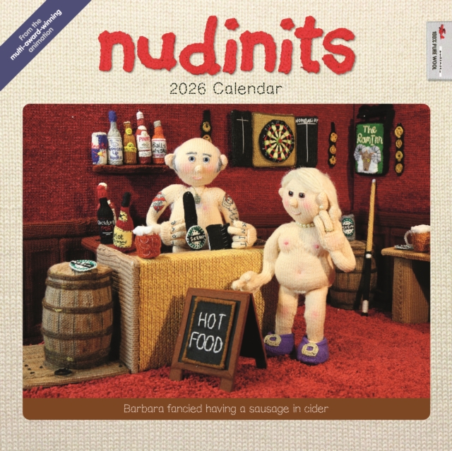 Nudinits Square Wall Calendar 2026