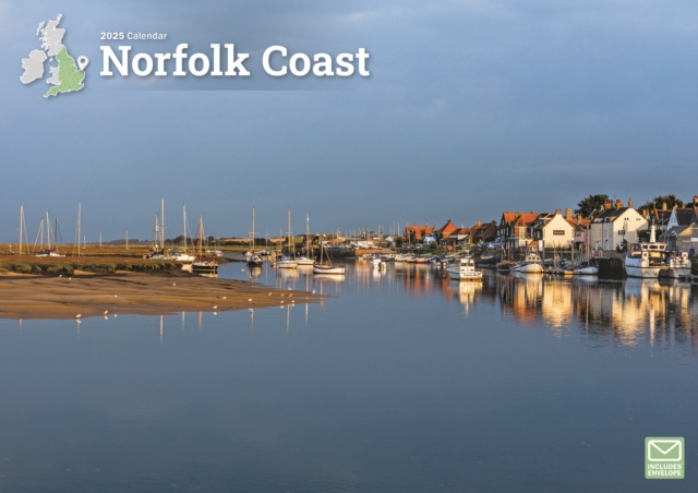 Norfolk Coast A4 Calendar 2025