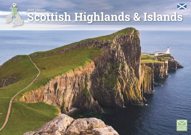 Scottish Highlands & Islands A4 Calendar 2025