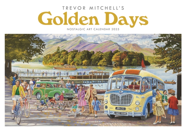 Golden Days, Trevor Mitchell A4 Calendar 2025