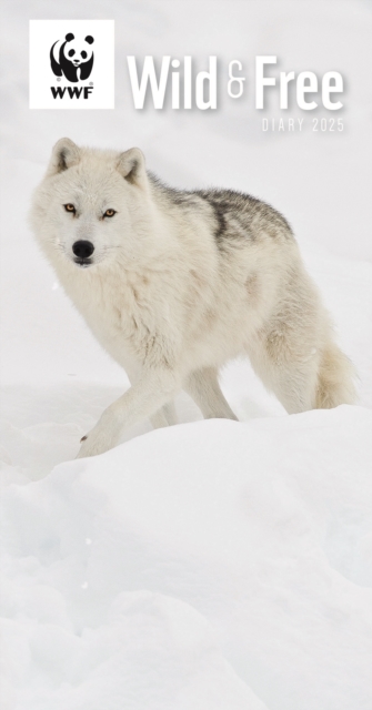 WWF Wild & Free Deluxe Slim Diary 2025