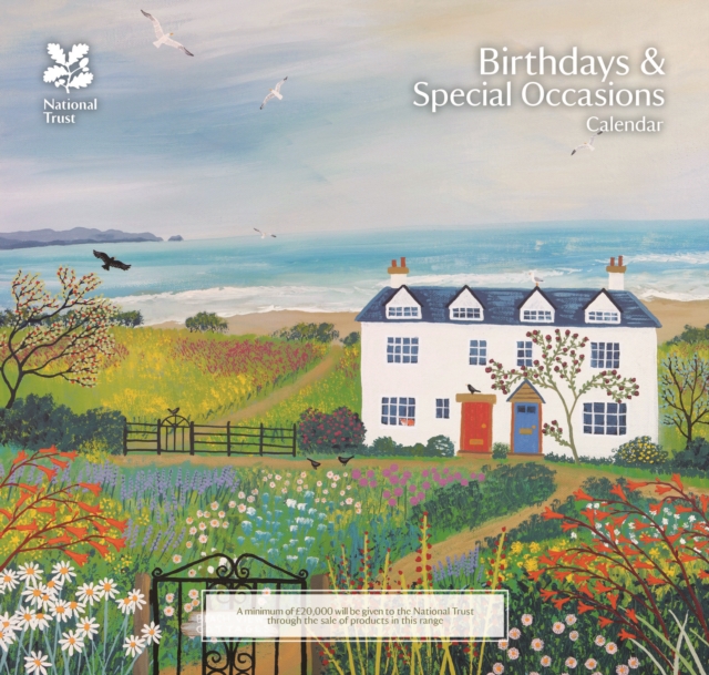 National Trust, Birthday Perpetual Midi Calendar 2025