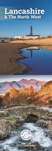 Lancashire & The North West Slim Calendar 2025