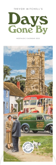 Days Gone By, Nostalgia by Trevor Mitchell Slim Calendar 2025